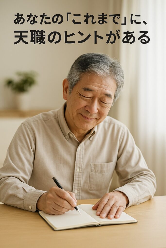 人生を振り返るシニアと棚卸しメモ