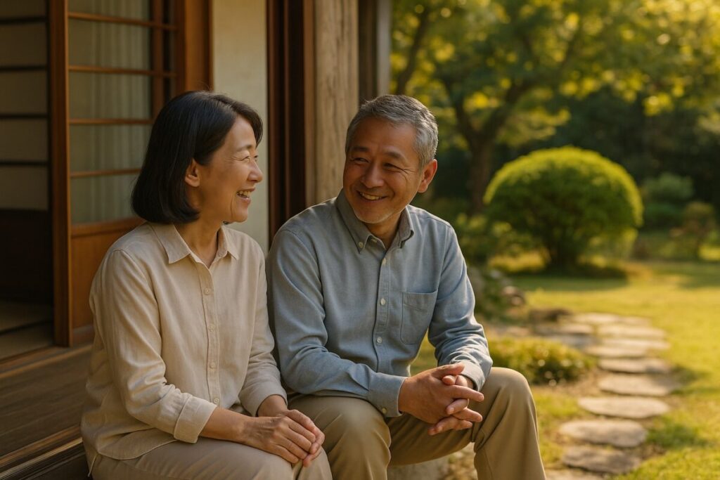 田舎暮らしを思い描く60代夫婦