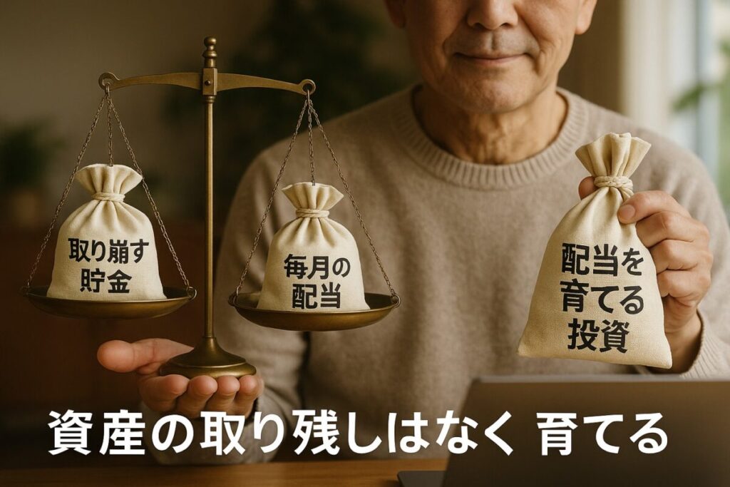 資産の取り崩しではなく“育てる”という選択肢