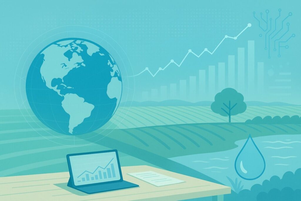 地球・農業・水資源 × データ可視化